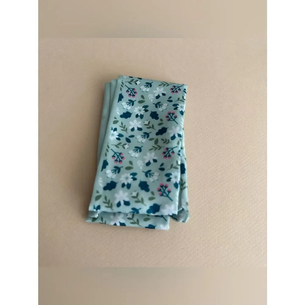 Floral Mint Green Hair Scarf M1622